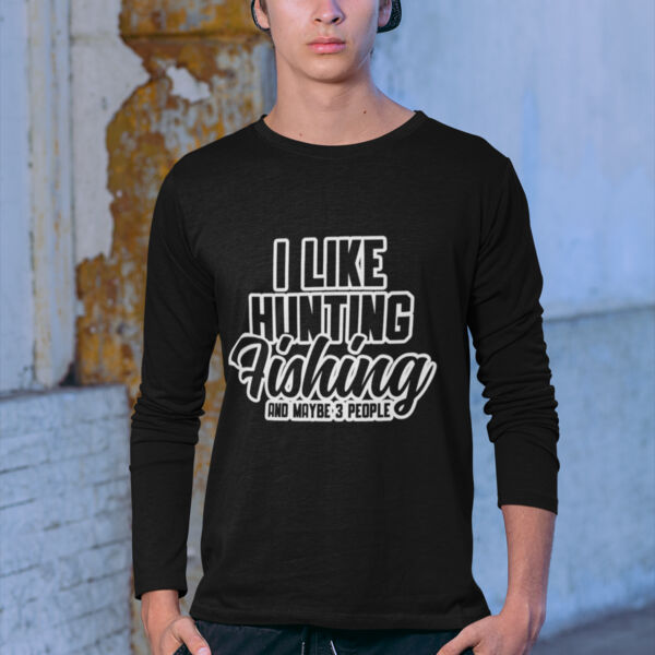 Unisex Fishing Long Sleeve Tees Thumbnail