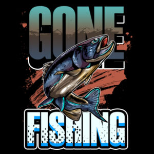 Gone Fishing (BACK) Design