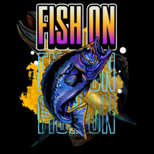 Fish On (Back) Design